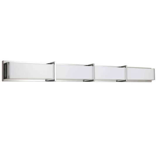 Dainolite VLD-415 Modern Dimmable LED Linear Vanity Light 46.25in  Polished Chrome