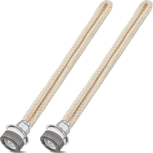 Maitys Oil Lamp Wick Replacement - 2 Pieces, Fragrance Diffuser, 6.3 Inch, Silver, Model Maitys-FHS5DF52D