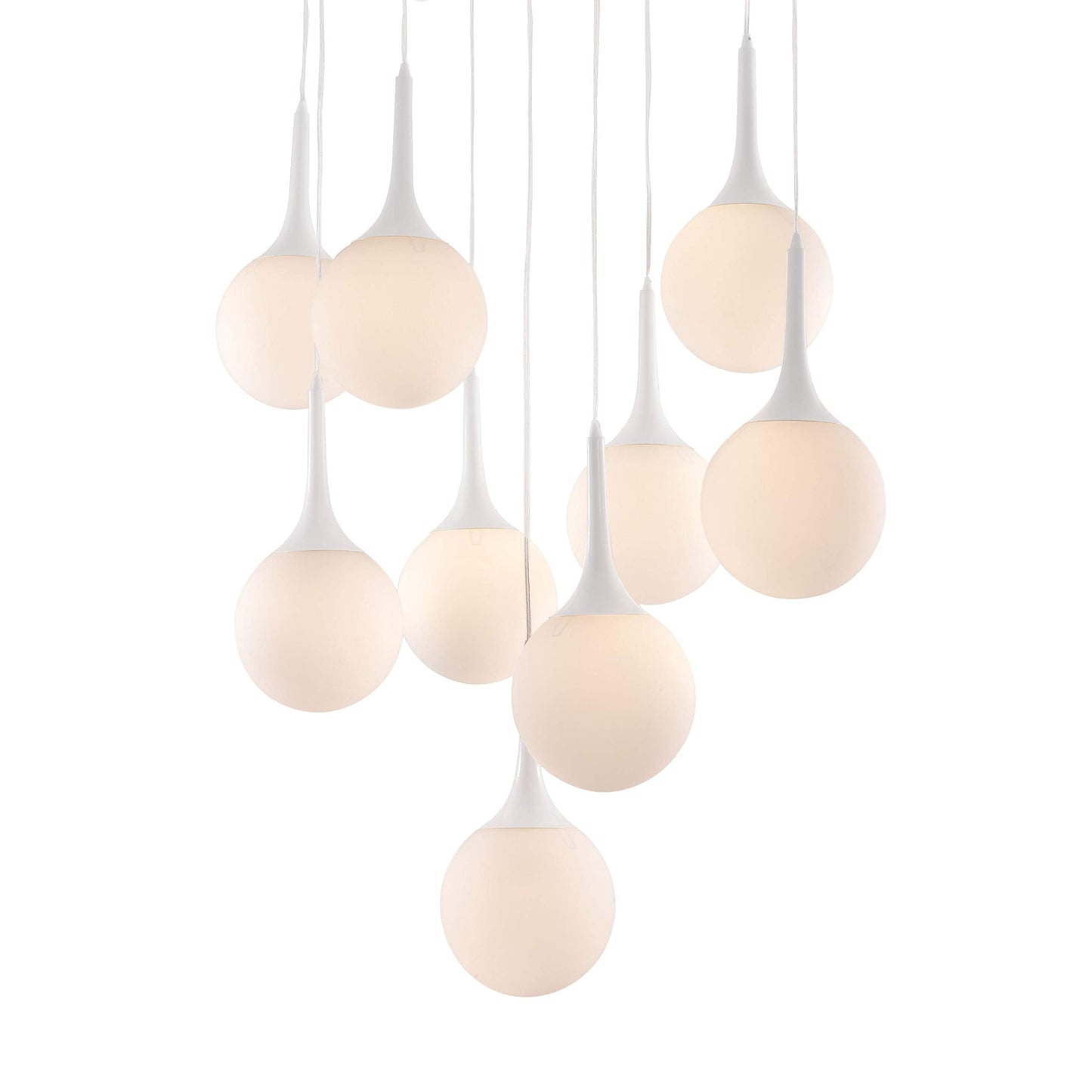 Zuo Epsilon Ceiling Lamp Alloy Steel White Model 50088